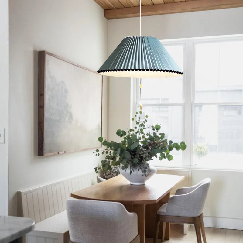Méduse Ondra Pendellampe – Justerbar Belysning i Papir med LED Bonusvis