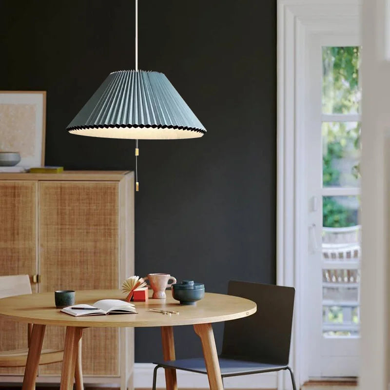 Méduse Ondra Pendellampe – Justerbar Belysning i Papir med LED Bonusvis