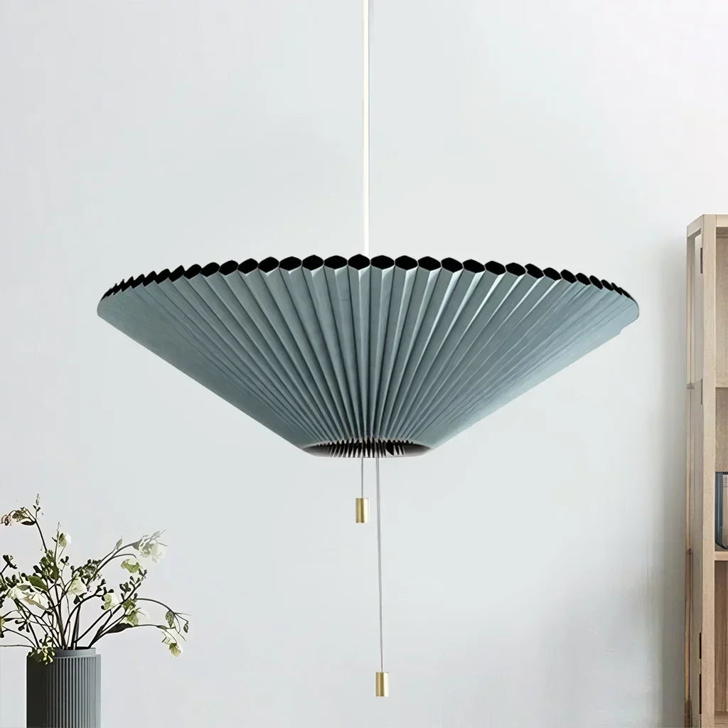 Méduse Ondra Pendellampe – Justerbar Belysning i Papir med LED Bonusvis