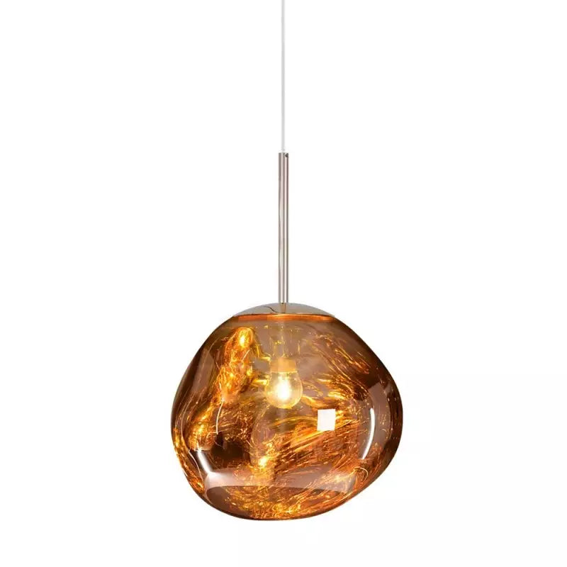 LumiSphere - Moderne pendellampe med elegant smeltet effekt Bonusvis