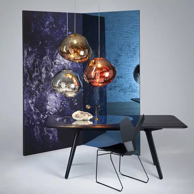 LumiSphere - Moderne pendellampe med elegant smeltet effekt Bonusvis