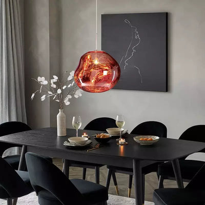 LumiSphere - Moderne pendellampe med elegant smeltet effekt Bonusvis