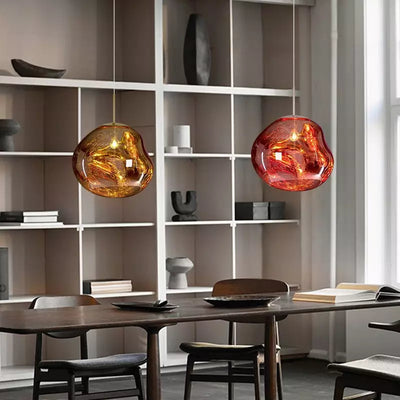 LumiSphere - Moderne pendellampe med elegant smeltet effekt Bonusvis