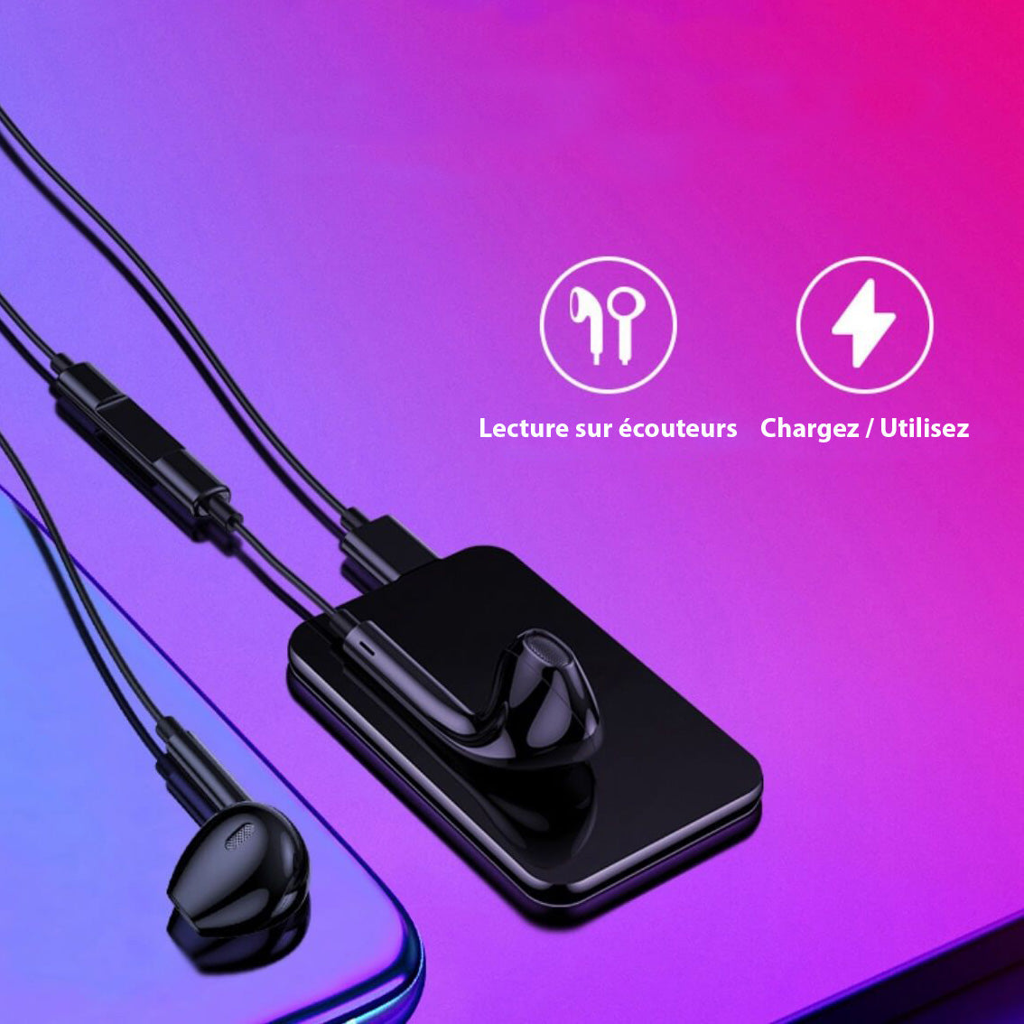 Mini Mikro Optager – Ultra-Tynd og Diskret Lydoptager med 50 Timer Batterilevetid Bonusvis