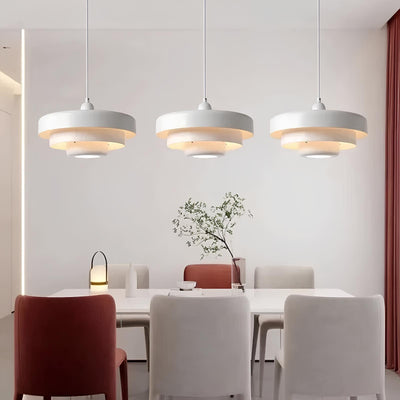 AuroraGlass Loftslampe – Elegant Lagdelt Glasdesign med Justérbar Kabellængde Bonusvis