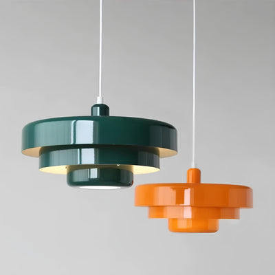 AuroraGlass Loftslampe – Elegant Lagdelt Glasdesign med Justérbar Kabellængde Bonusvis