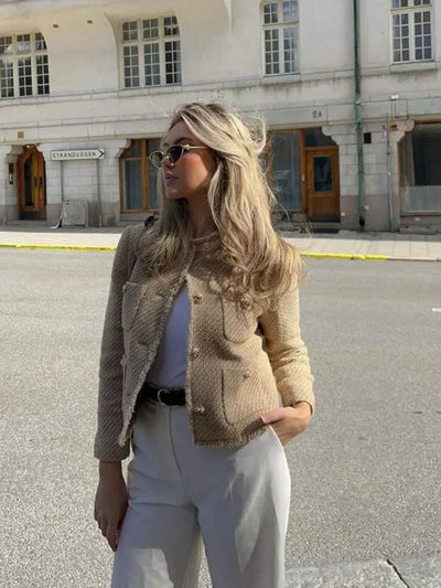 Melinda Tweed-Blazer – Klassisk med Et Strejf af Coolness Bonusvis