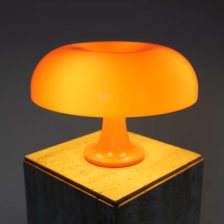 Bordlampe Champignon – Italiensk Design med Varmt Lys og Komfortabel Atmosfære Bonusvis