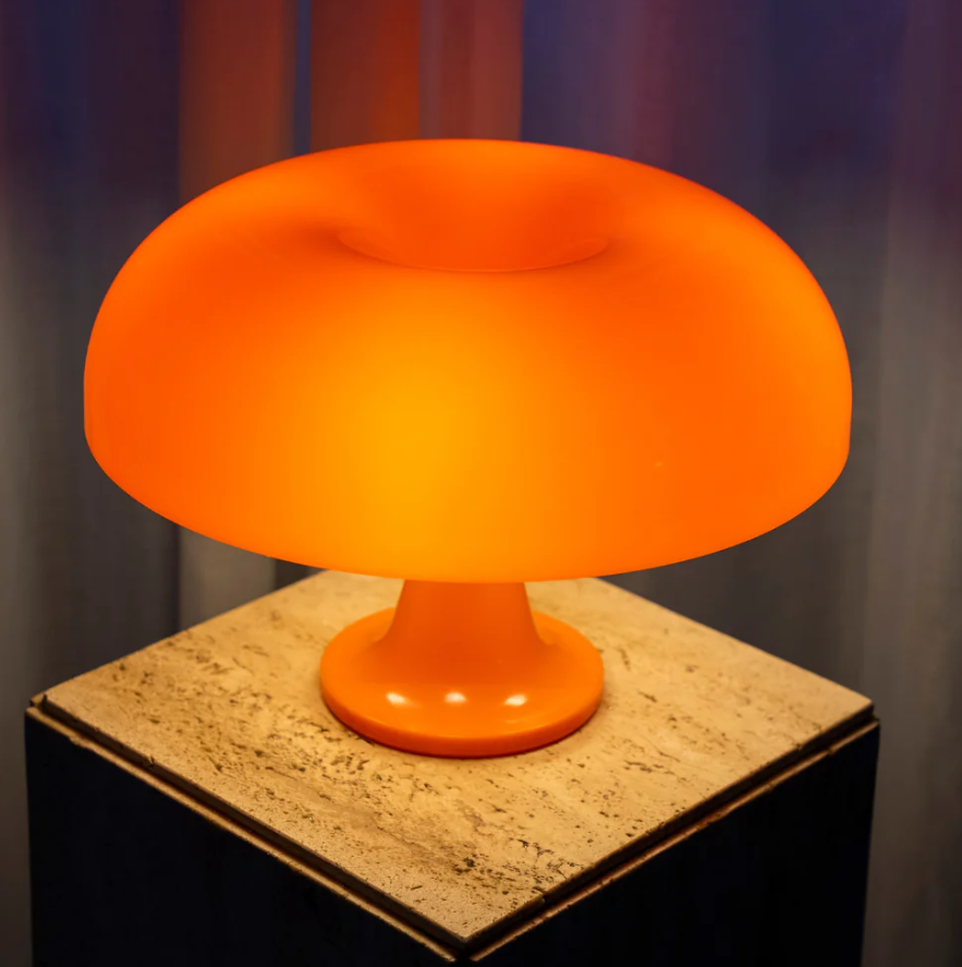 Bordlampe Champignon – Italiensk Design med Varmt Lys og Komfortabel Atmosfære Bonusvis