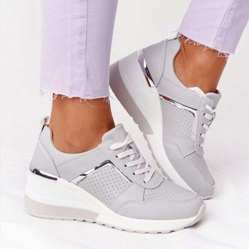 Walkers Sneakers – Trendy Design med Ultimativ Komfort og Støtte Grå Bonusvis