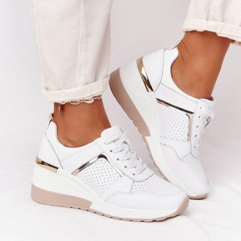 Walkers Sneakers – Trendy Design med Ultimativ Komfort og Støtte Hvid Bonusvis