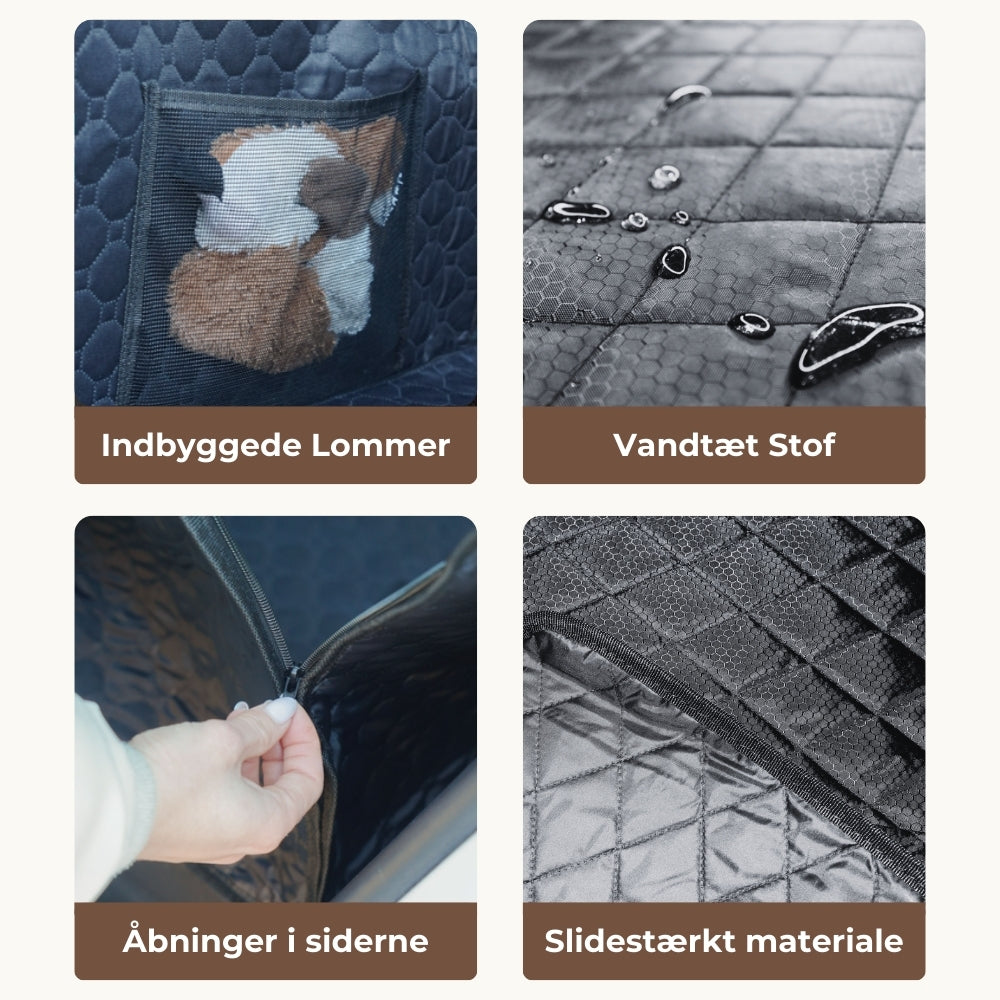 Pawloft Transporttaske til Hund – Foldbar, Slidstærk og Komfortabel Hundetaske til Rejser Bonusvis