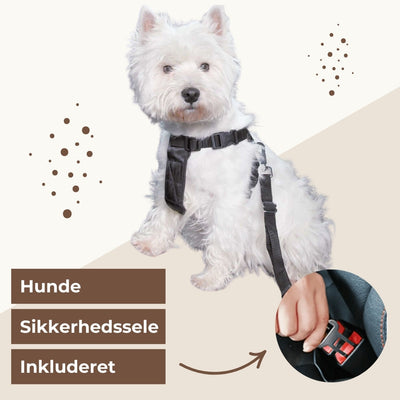 Pawloft Transporttaske til Hund – Foldbar, Slidstærk og Komfortabel Hundetaske til Rejser Bonusvis