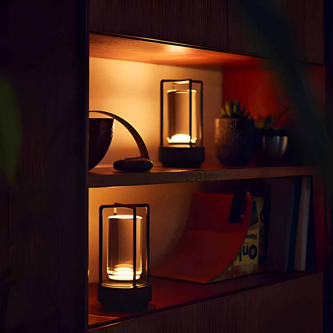 ElegantLight Bordlampe – Stilfuld og Funktionel Løsning til Indendørs og Udendørs Brug Bonusvis
