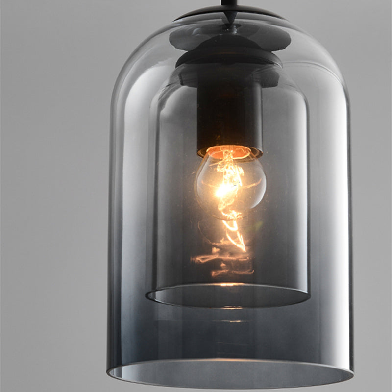 Moderne Pendellampe i Farvet Glas – Elegant Design til Hjem og Erhverv Bonusvis