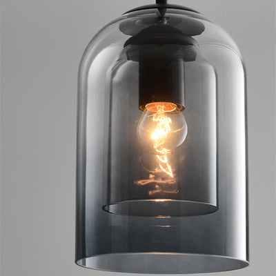 Moderne Pendellampe i Farvet Glas – Elegant Design til Hjem og Erhverv Bonusvis