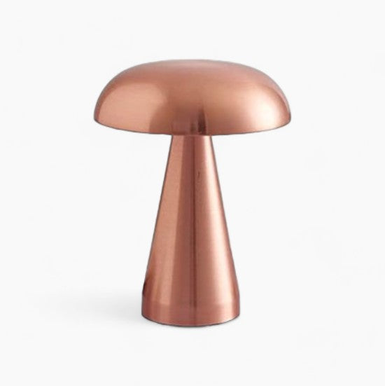 Luna Bordlampe – Genopladelig med 3 Lysstyrkeniveauer og Moderne Design Rosaguld Bonusvis