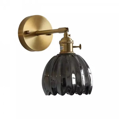 TulipGlow – Retro Blomsterknop Væglampe i Glas Bonusvis