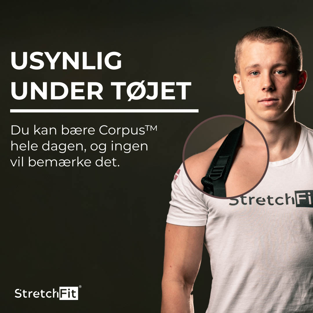 Ergonomisk Holdningskorrigerende Rygstøtte – Justerbar Posture Vest til Bedre Kropsholdning for Mænd og Kvinder Bonusvis