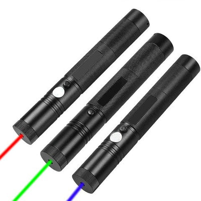 AstroPoint Laserpointer – Langdistance Laser med Op til 10.000 m Rækkevidde, USB-Opladning og Stjernehætte Bonusvis