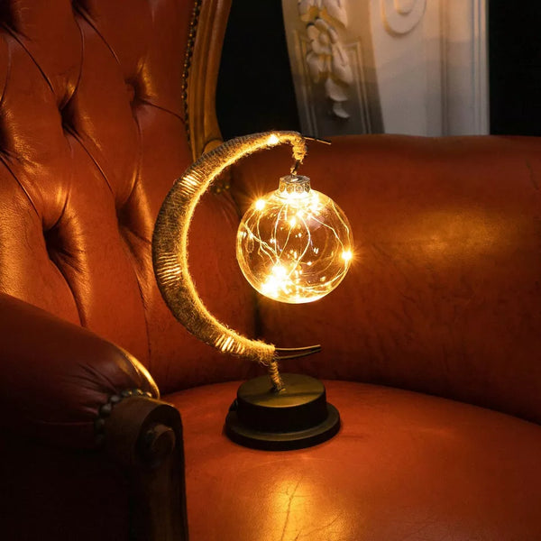 Globe Luna Lampe – Unik Månelys Design til Hygge og Stil Bonusvis