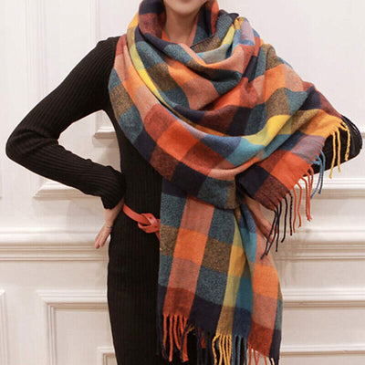 Elisa Cashmere Tørklæde – Elegant og Luksuriøs til Kolde Dage (10 Designs) Mix 1 Bonusvis