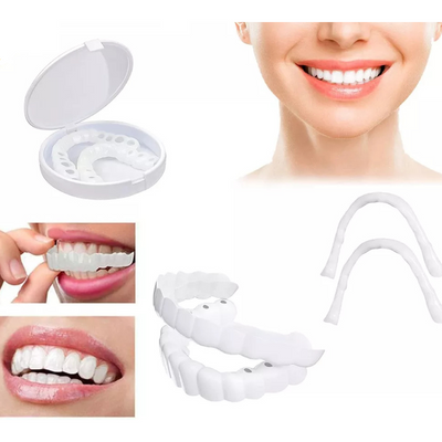 Instant Tandfacette – Perfekt Smil på Sekunder med Komfortabel Silikone Bonusvis
