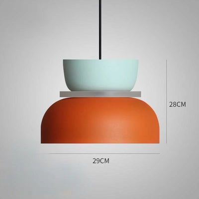 MacaronLight Pendellampe – Skandinavisk Design med Farverig Stil Stor Bonusvis