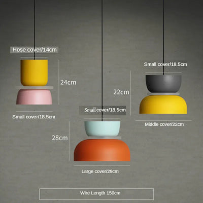 MacaronLight Pendellampe – Skandinavisk Design med Farverig Stil Bonusvis