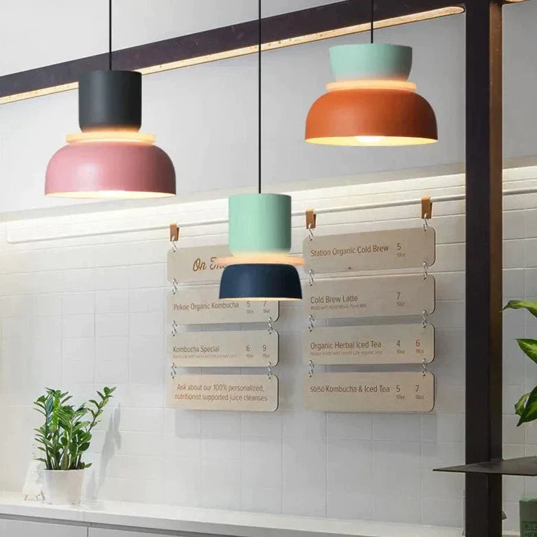 MacaronLight Pendellampe – Skandinavisk Design med Farverig Stil Bonusvis