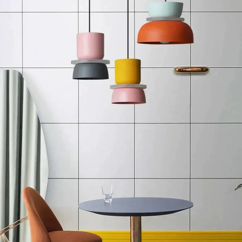 MacaronLight Pendellampe – Skandinavisk Design med Farverig Stil Bonusvis