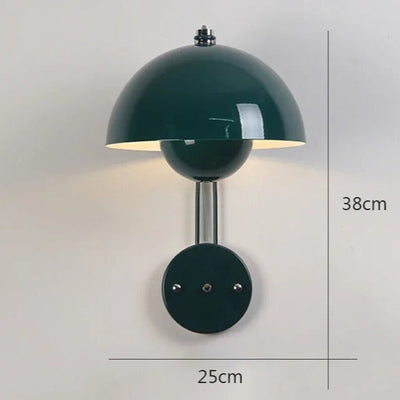 NatureGlow - Elegant væglampe med energieffektiv LED-belysning Grøn Bonusvis