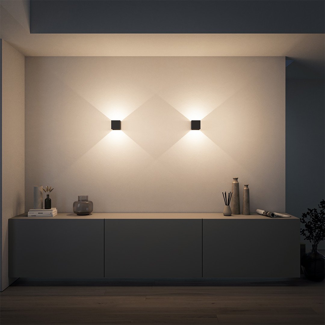 LumiGuard LED Væglampe – Varm Hvid Belysning til Udendørsbrug med IP54 Beskyttelse Bonusvis