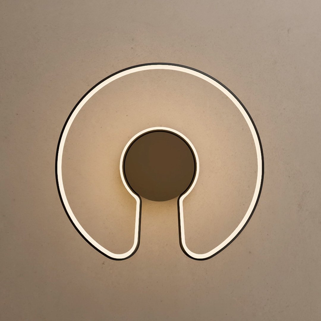 Moderne LED Plafonnier i Ringdesign – Justerbar og Energibesparende Belysning Bonusvis